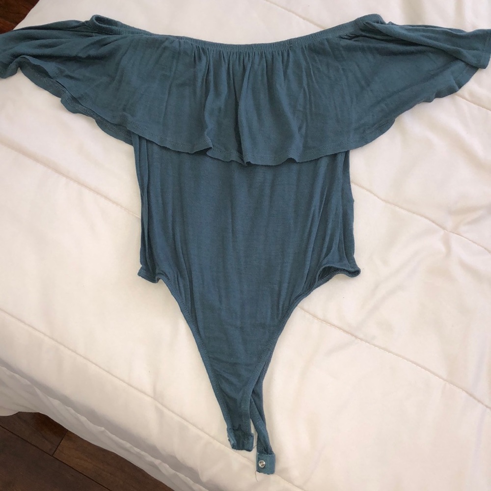 Off the shoulder bodysuit